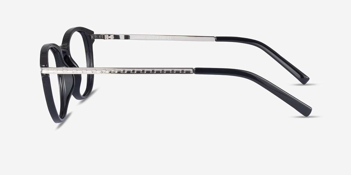 Daphne Black Women Plastic Eyeglasses EyeBuyDirect