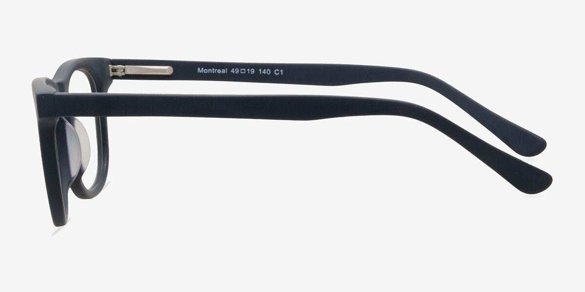 Montreal Matte Navy Acetate Eyeglasses EyeBuyDirect