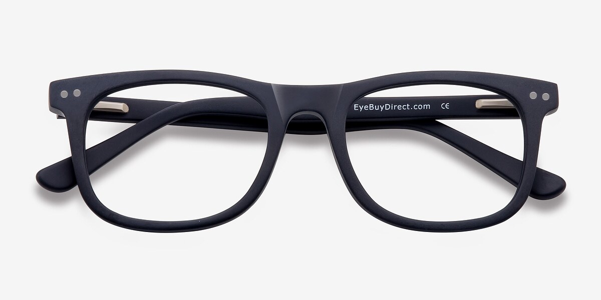 Montreal Matte Navy Acetate Eyeglasses Eyebuydirect