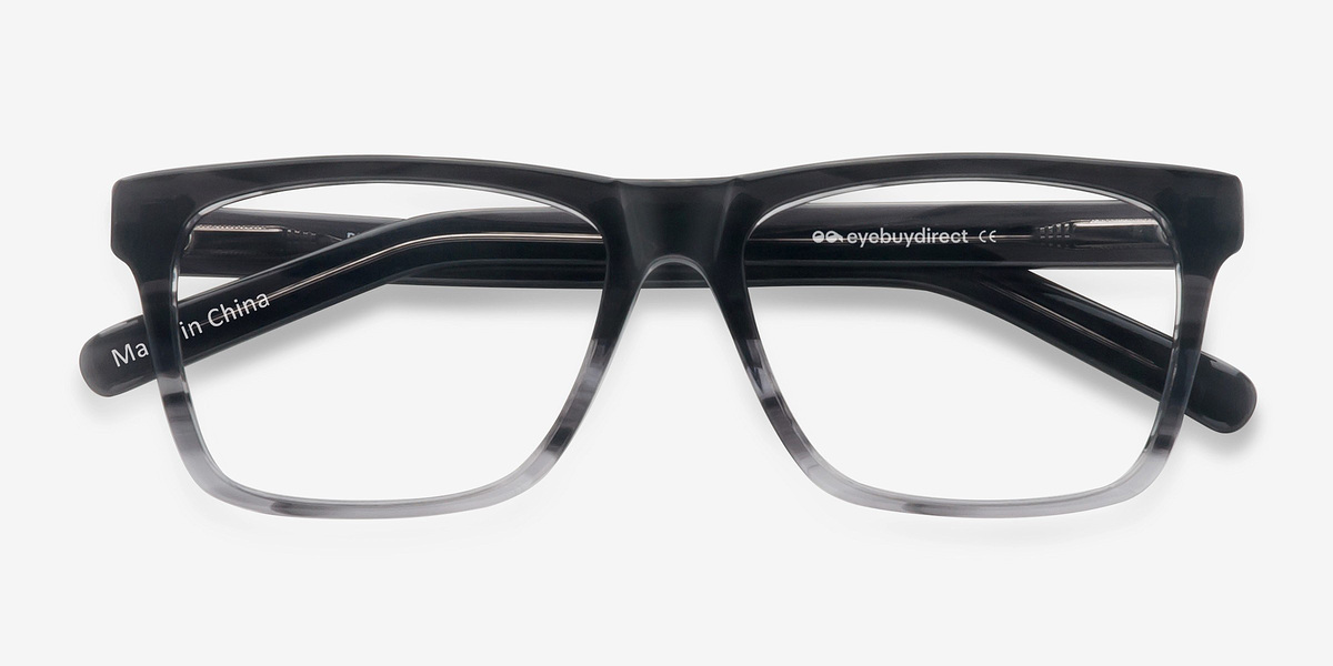 Pioneer | Gray Acetate Eyeglasses | EyeBuyDirect