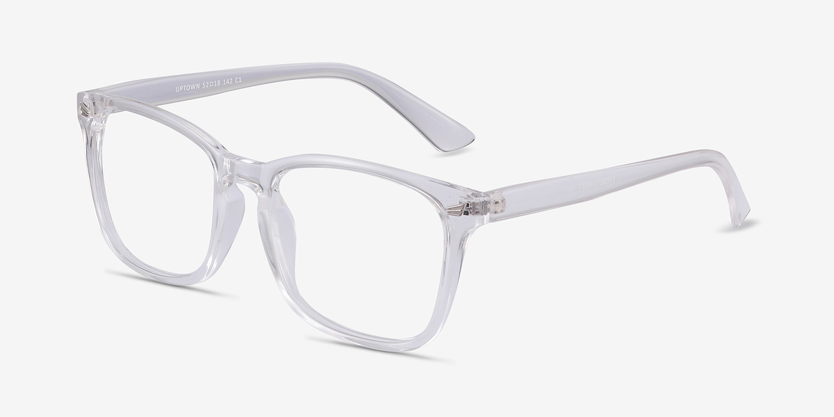 Uptown Clear Plastic Eyeglasses Eyebuydirect