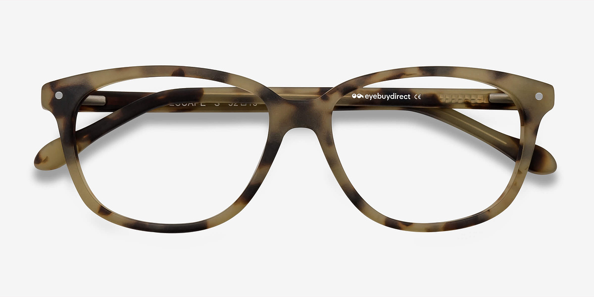 Escape Matte Tortoise Acetate Eyeglasses Eyebuydirect