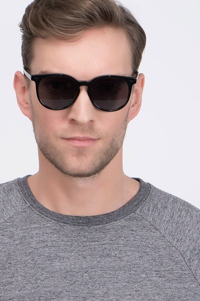 Meraki | Black Acetate Sunglasses | EyeBuyDirect